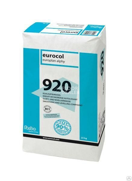 Сопутствующие материалы Гипсовая нивелирующая масса Forbo 920 Europlan Alphy 25 кг фото 1 | FLOORDEALER